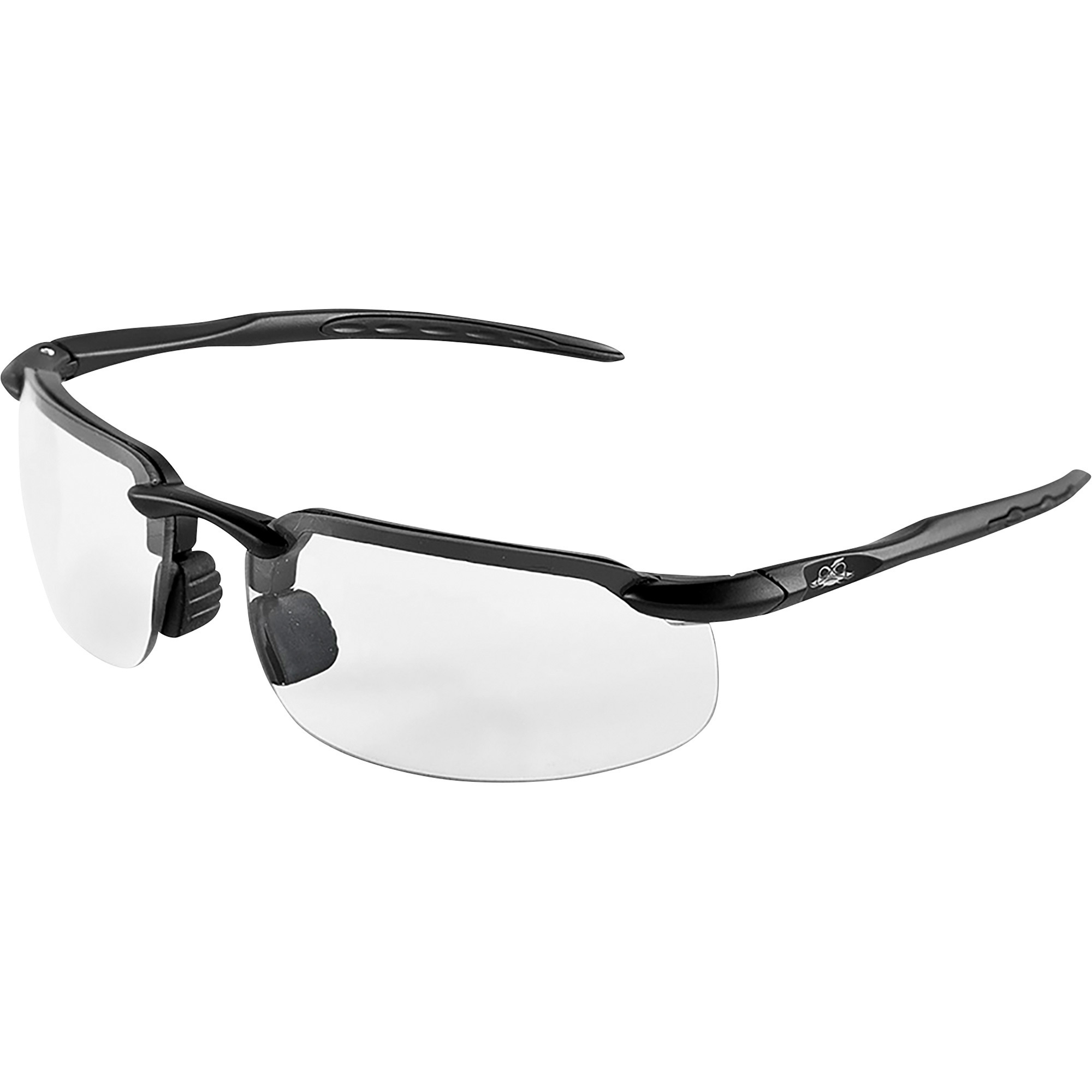 Bullhead Safety Swordfish Super Sport Anti-Fog Anti-Scratch Safety Glasses, Photochromic Lenses/Matte Black Frames, Model# BH10613AF